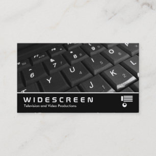 Widescreen 302 - Tastatur Visitenkarte