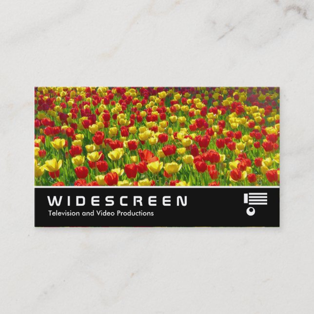 Widescreen 318 - Meer der Tulipen Visitenkarte (Vorderseite)