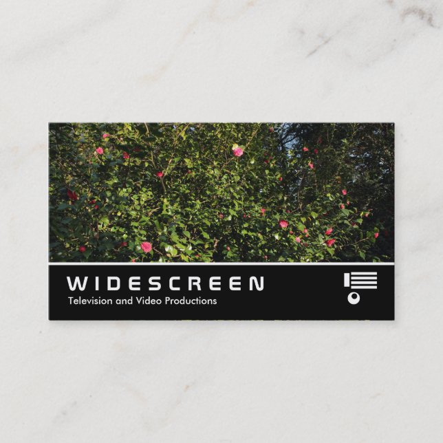 Widescreen 394 - Camellia Bush Visitenkarte (Vorderseite)