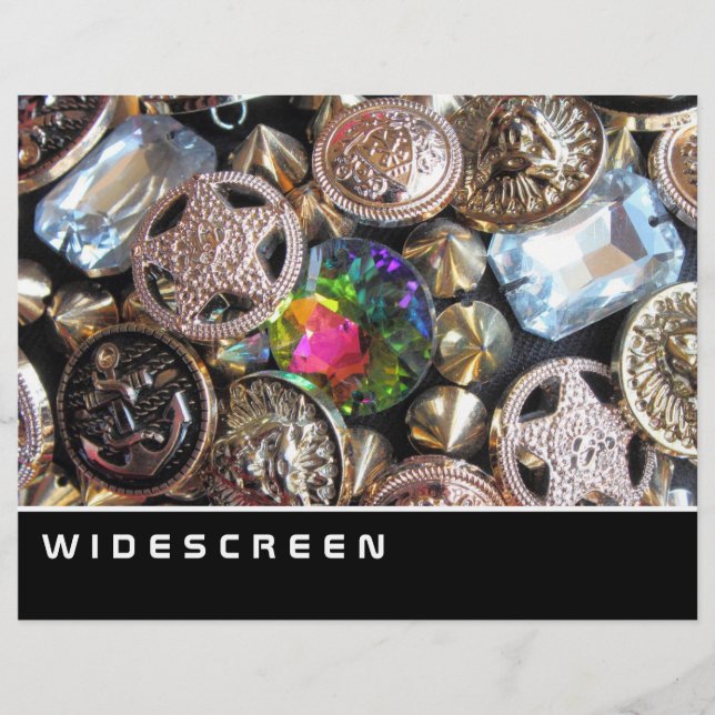 Widescreen - Flohmarkt-Blende Flyer (Vorne)