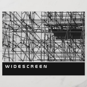 Widescreen - Gerüst Flyer