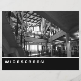 Widescreen - Modernes Inneres Flyer