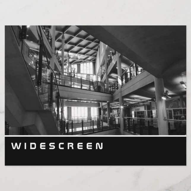 Widescreen - Modernes Inneres Flyer (Vorne)
