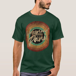 Widespread Panic Vintage Circle Art Freunde T-Shirt