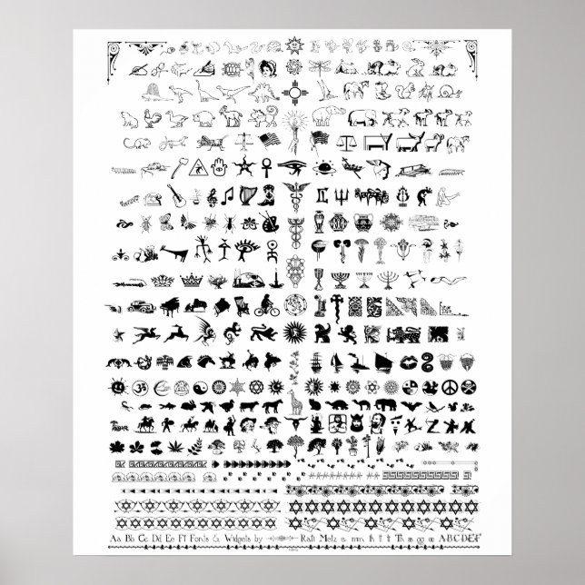 Widget-Wand Poster (Vorne)