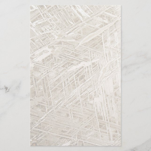 Widmanstätten Muster Briefpapier (Vorderseite)