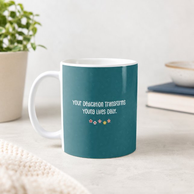 Widmung verwandelt junge Leben - Pflegeeltern Kaffeetasse (Von Creator hochgeladen)
