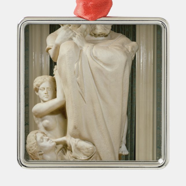 Widmung zu Brahms, 1909 Ornament Aus Metall (Vorne)