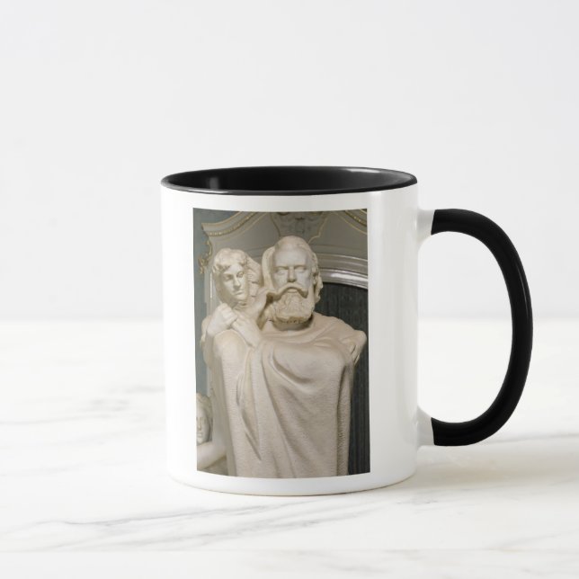 Widmung zu Brahms, 1909 Tasse (Rechts)