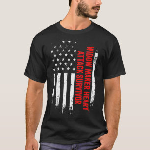 Widow Maker Herzattacken Überlebende der amerikan T-Shirt