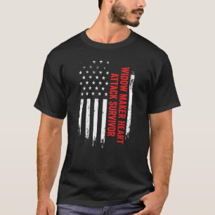 Widow Maker Herzattacken Überlebende der amerikani T-Shirt