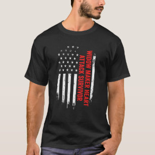 Widow Maker Herzattacken Überlebende der amerikani T-Shirt