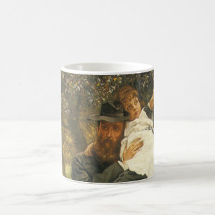 Widower von Tissot, Vintages Viktorianisches Portr Kaffeetasse