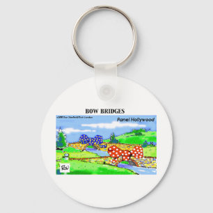 Wie 2 eine Brücke als ein Geschenk lustige Geschen Schlüsselanhänger