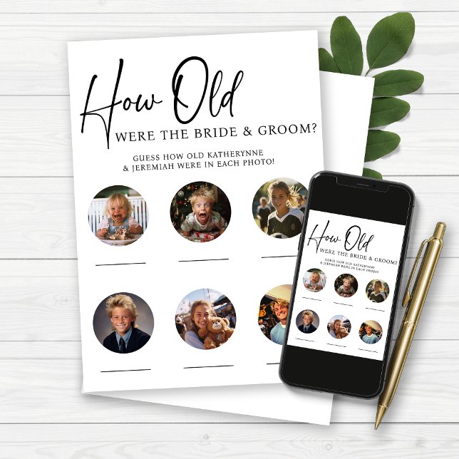 Wie alt war das Empfang der Braut und des Gräuels? Einladung (Von Creator hochgeladen)