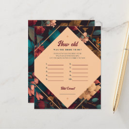 Wie alt war die Braut? Bilddatenblatt