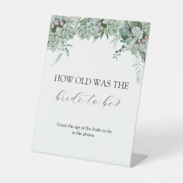 Wie alt war die Brautparty Brie to Be Ped Sockelschild