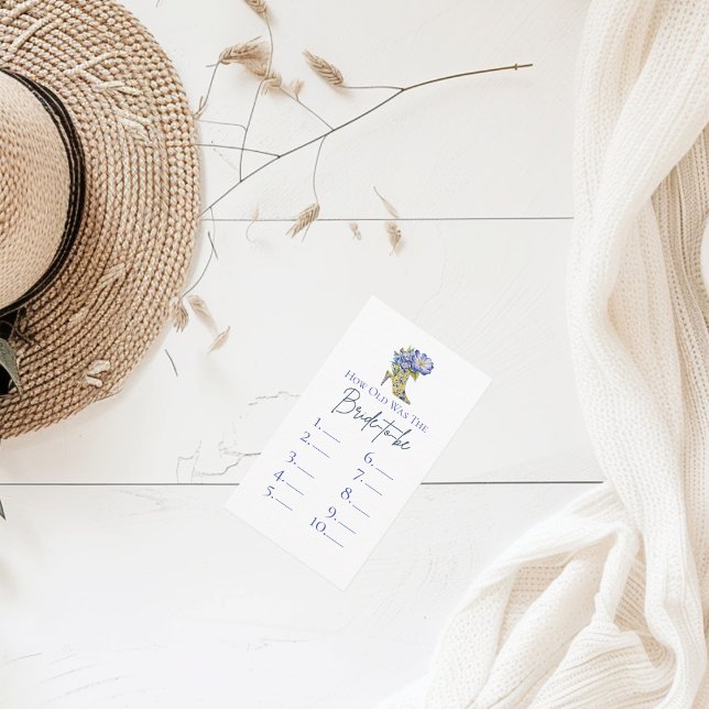 Wie alt war die Reaktion des zukünftigen Brautpart Begleitkarte (Von Creator hochgeladen)