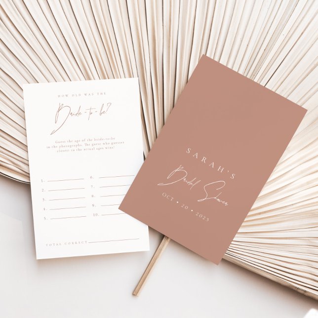 Wie alt war die zukünftige Braut | Brautparty Game (How Old Was The Bride-to-be | Bridal Shower Game)