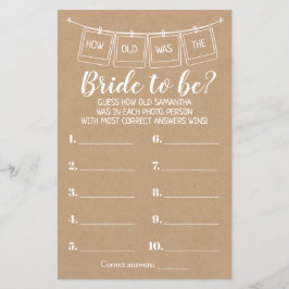 Wie alt war sie rustikal duschte zweisprachiges Sp