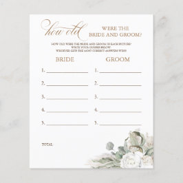 Wie alt waren die BRIDE und das Game