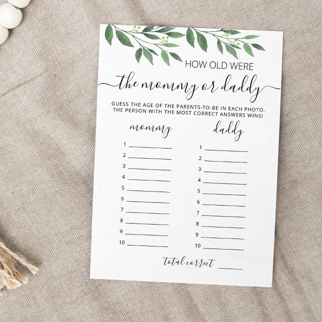 Wie alt waren sie das Party Baby Showcard? Einladung (Von Creator hochgeladen)