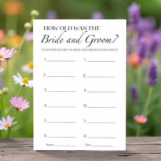 Wie alt waren sie, um Brautparty zu züchten Einladung (Von Creator hochgeladen)