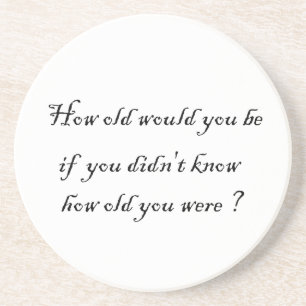 Wie alt würdest du sein?-Untersetzer? Getränkeuntersetzer