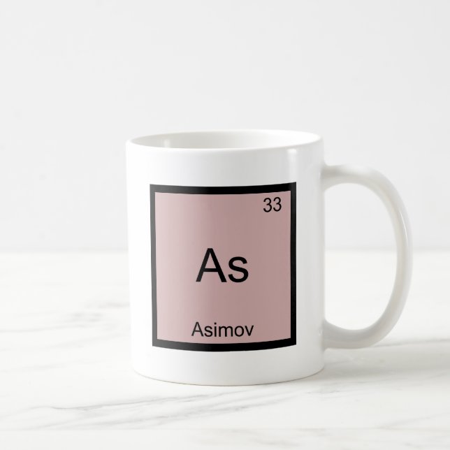 Wie - Asimov lustiges Tasse (Rechts)