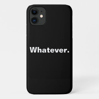 Wie auch immer ein Wort Minimaldesign Case-Mate iPhone Hülle