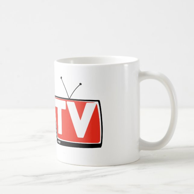 Wie auf TV-Tasse gesehen Kaffeetasse (Rechts)