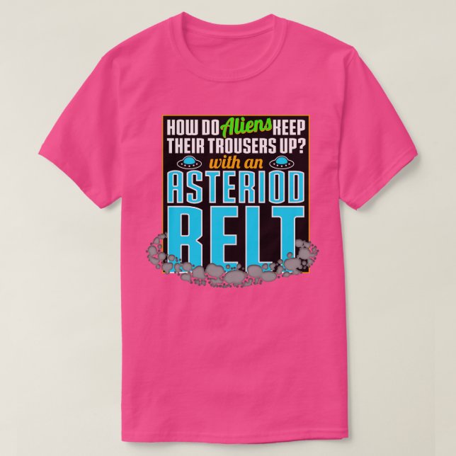 Wie Behalte man seine Hosen hoch? T-Shirt (Design vorne)