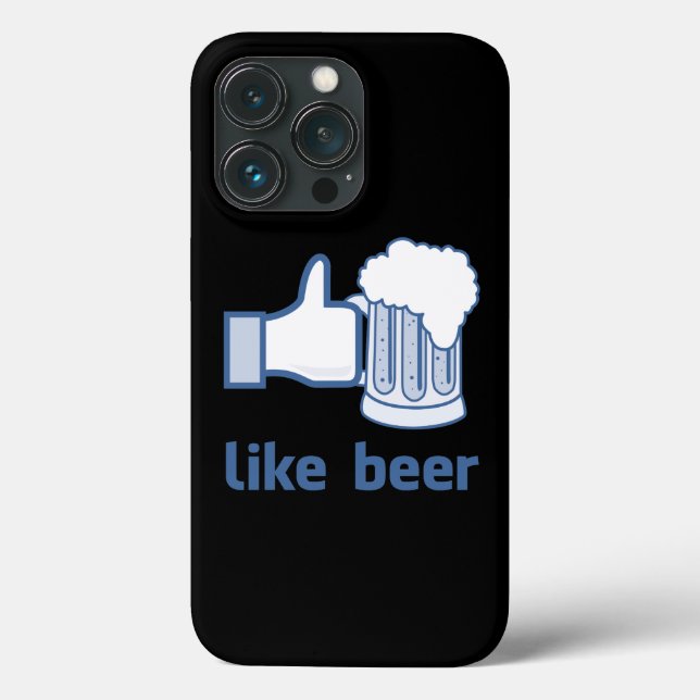 Wie Bier Case-Mate iPhone Hülle (Rückseite)