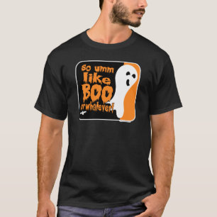 Wie Boo oder wie lustig Halloween Ghost T-Shirt