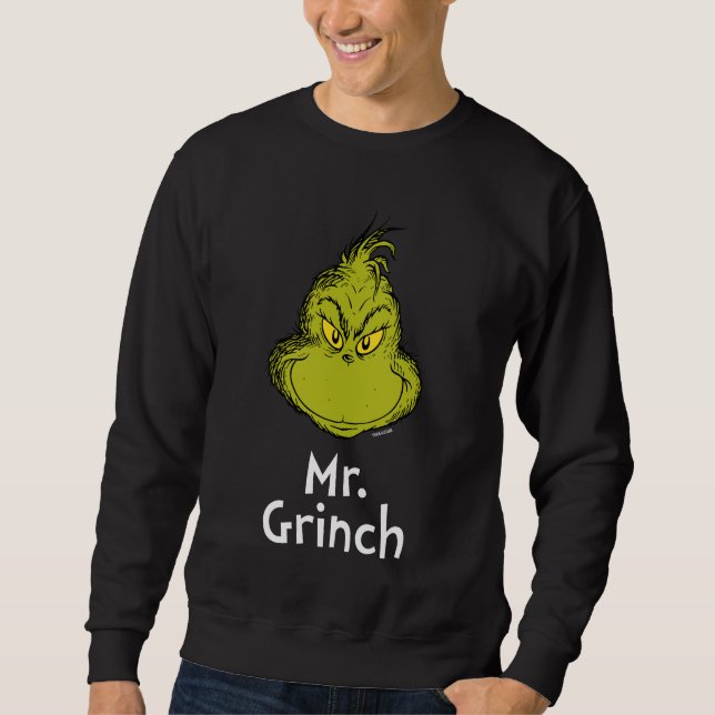 Wie das Grinch Weihnachten gestohlen hat| Herr Gri Sweatshirt (Vorderseite)