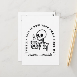 Wie deine E-Mail mich lustig findet eww Arbeit aus Postkarte