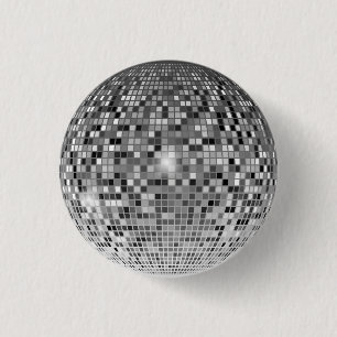 Wie der 70er: Retro Disco Ball Button
