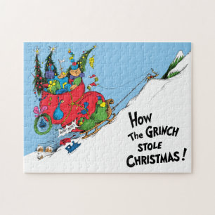 Wie der Grinch Stiel Weihnachten! Puzzle