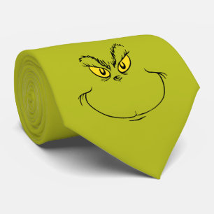 Wie der Grinch Weihnachten Gesicht Halsband stahl Krawatte