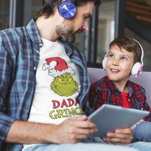 Wie der Grinch Weihnachten gestohlen hat Dada Gr T-Shirt