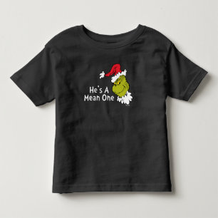 Wie der Grinch Weihnachten gestohlen hat   Er ist  Kleinkind T-shirt