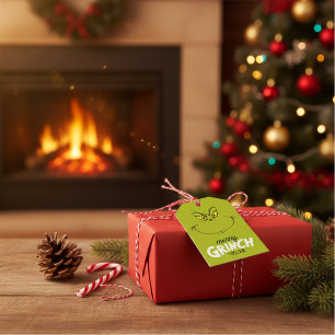 Wie der Grinch Weihnachten gestohlen hat Gesicht Geschenkanhänger