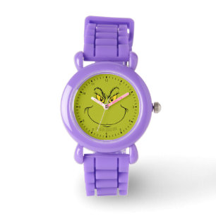 Wie der Grinch Weihnachten gestohlen hat Gesichtsu Armbanduhr