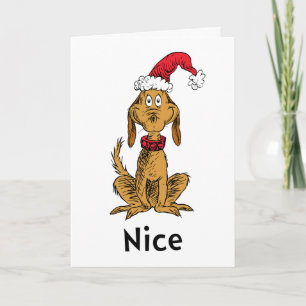 Wie der Grinch Weihnachten gestohlen hat Max ist Karte