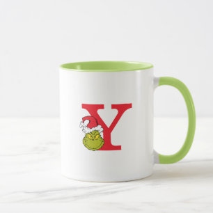Wie der Grinch Weihnachten gestohlen hat Monogra Tasse