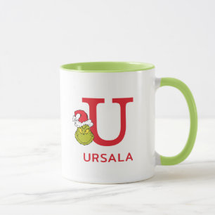 Wie der Grinch Weihnachten gestohlen hat Name & Tasse