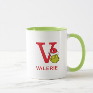 Wie der Grinch Weihnachten gestohlen hat Name & Tasse