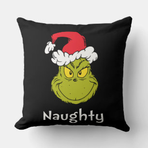 Wie der Grinch Weihnachten gestohlen hat   Unartig Kissen