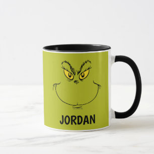 Wie der Grinch Weihnachten stahl Gesicht - Benutze Tasse