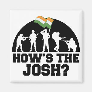 Wie der Josh Hindi-Indien-Zitat-Slogan ist Magnet